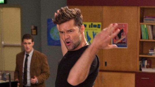 Ricky Martin se puso en la piel de un profesor en “Glee”