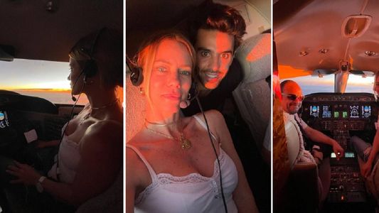 Nicole Neumann venció el miedo a volar: su reflexión tras la inolvidable experiencia