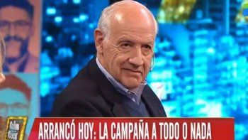 Lavagna: La situación económica es mucho menos grave que en 2001