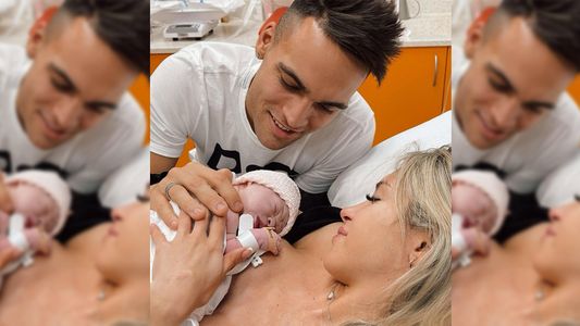 Nació Nina, la primera hija de AgustinaGandolfo y Lautaro Martínez