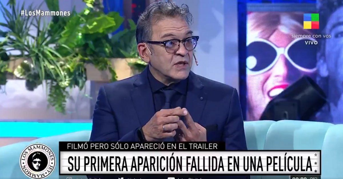 César Bordón recordó su primera y fallida aparición en cine