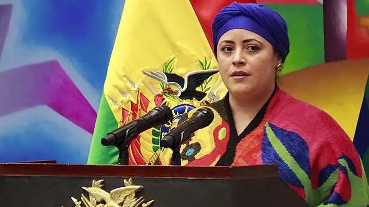 Mar&iacute;a Nela Prada, canciller boliviana cit&oacute; al embajador argentino para expresarle el repudio por el comunicado de la oficina del presidente Javier Milei. (Foto:Gentileza La Raz&oacute;n)