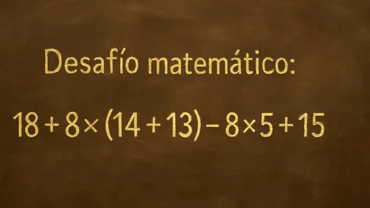 Desafío Matemático: este reto con paréntesis puede sorprenderte al resolver