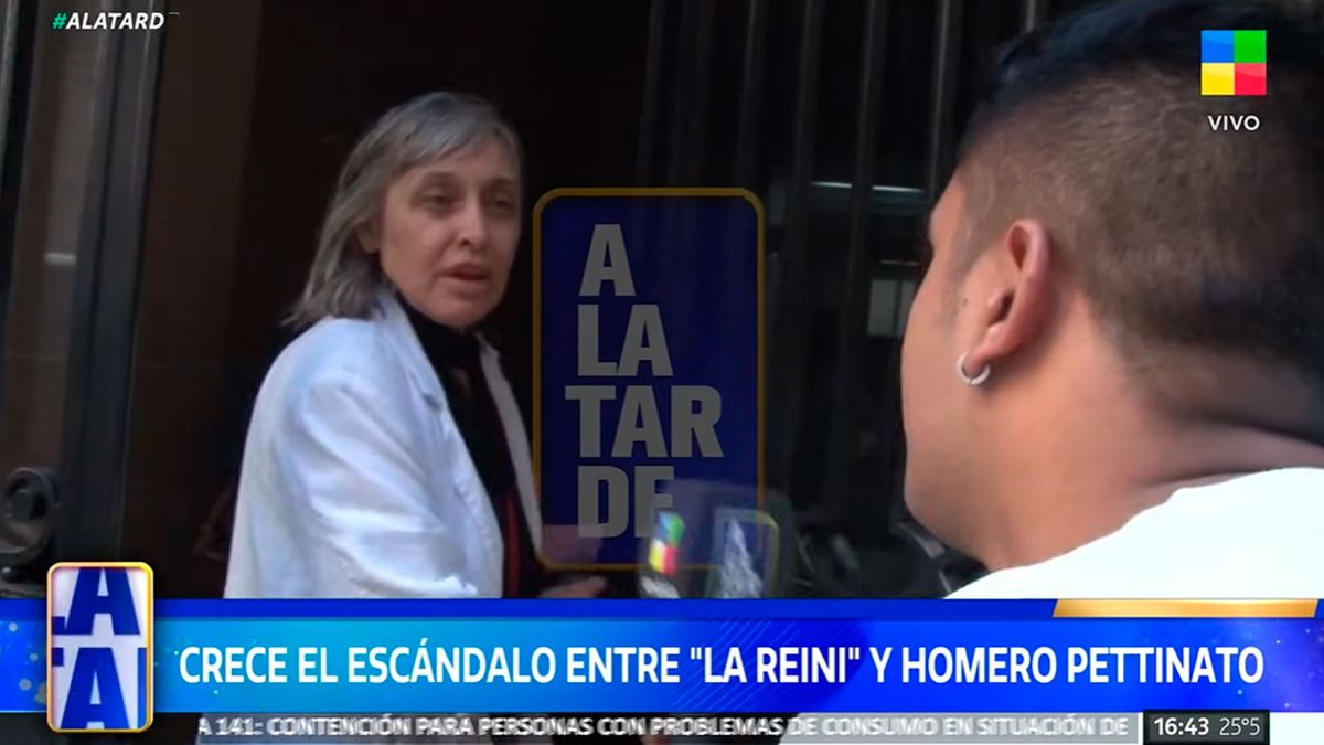 La sorpresiva frase de la mamá de La Reini sobre el escándalo con Homero Pettinato
