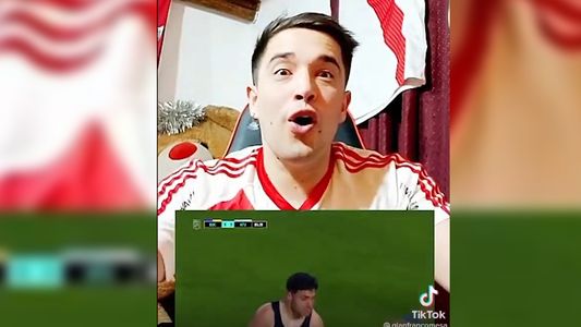 El hincha de River que gritó el gol de Boca contra Atlético Tucumán
