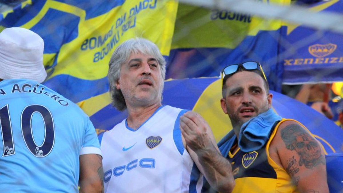 Rafael Di Zeo va por la presidencia de Boca (Foto: NA).