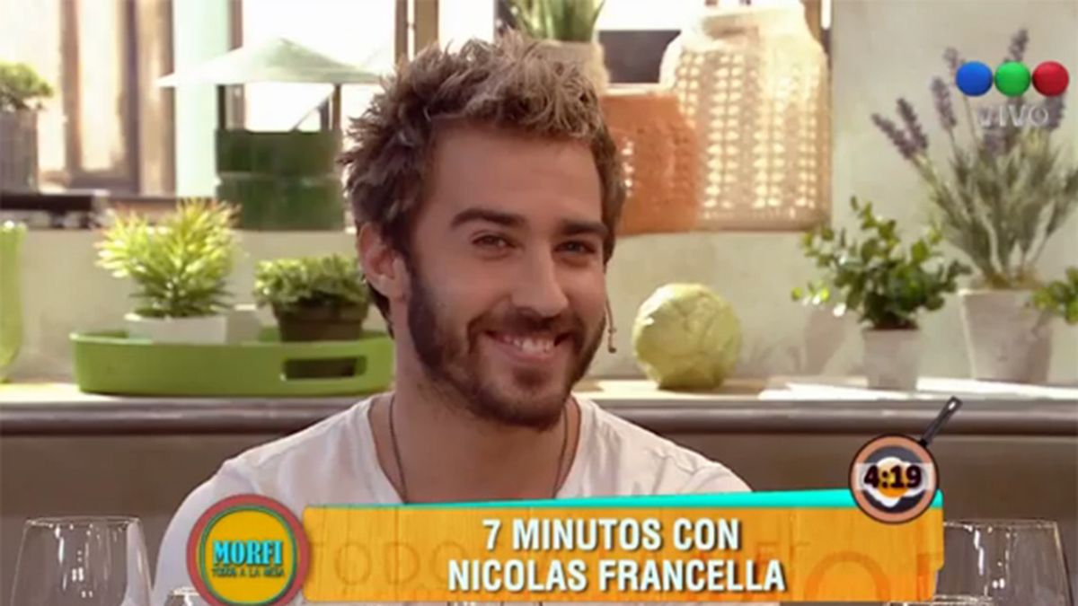 Nico Francella dijo que le interesan las mujeres más grandes.