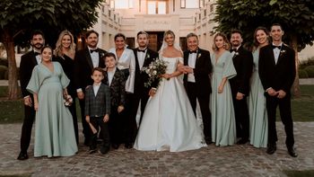 Las imágenes del casamiento entre Ricky Montaner y Stefi Roitman.