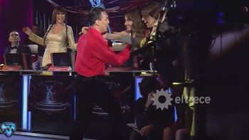 Cristian Castro estuvo en el Bailando y se hizo el pícaro con Pampita