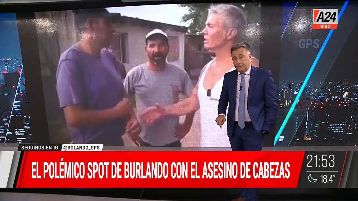 Informe de GPS: el polémico spot de campaña de Fernando Burlando con un asesino de José Luis Cabezas