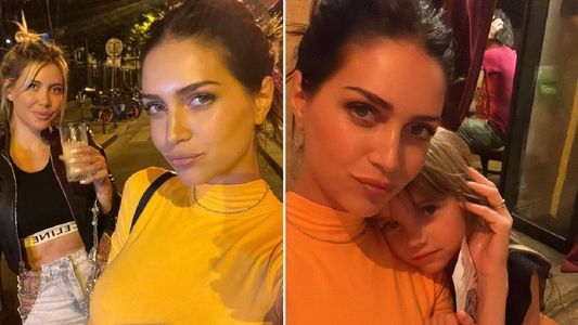 Wanda y Zaira Nara, juntas en Ibiza y sin sus maridos