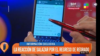 Martín Redrado llegó a la Argentina: la reacción de Luciana Salazar