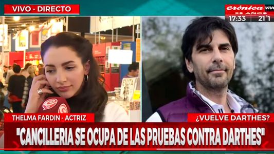 Thelma Fardin contó un detalle exclusivo sobre su causa contra Juan Darthés