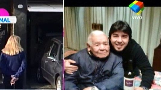 Tensión en el velorio de Don Diego: echaron al Chino Maradona