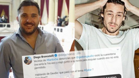 Diego Brancatelli denunció a Gastón Gaudio por romper la cuarentena