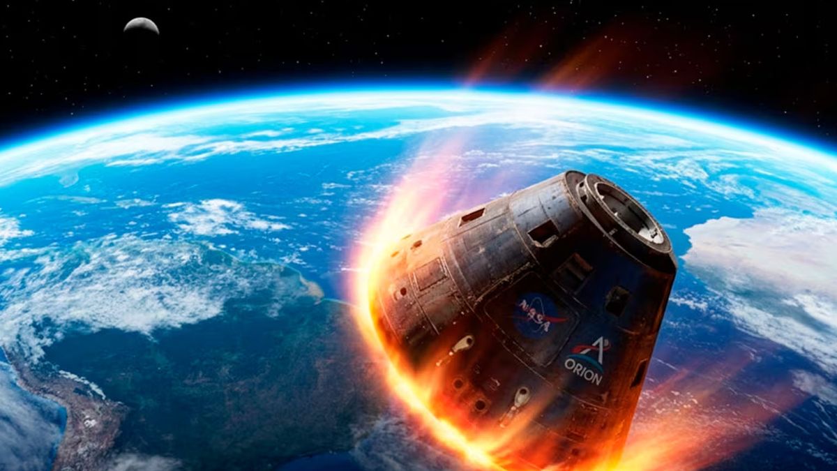 La etapa final y un desafío. El reingreso de los astronautas a la Tierra. (Foto: FB)