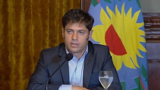 Kicillof sobre la propuesta de postergación de pago: apuntó contra Vidal y sostuvo que el problema es insostenible