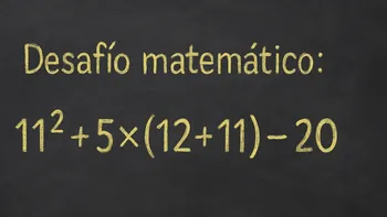 Desafío Matemático: la clave está en los paréntesis