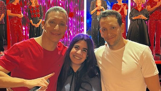 El divertido encuentro de Nico Vázquez con su doble y su fan de la foto viral