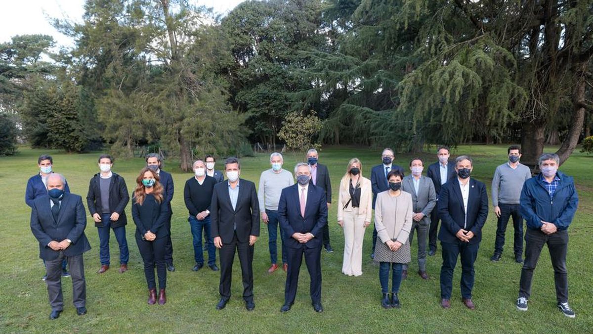 Tras las PASO, Alberto Fernández se reúne con intendentes del PJ en el conurbano (Crédito: Presidencia)