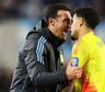 La sorpresiva reacción de Lionel Scaloni con Luis Díaz tras el gol de la Selección Argentina ante Colombia