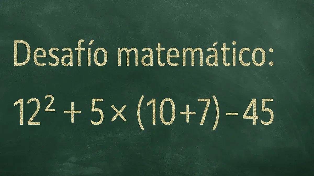La regla esencial para resolver este desafío matemático es conocido como PEMDAS (por sus siglas en inglés) o jerarquía de operaciones.