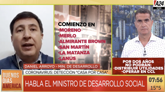 Daniel Arroyo: La pandemia puso a la luz el deterioro social y territorial de la Argentina
