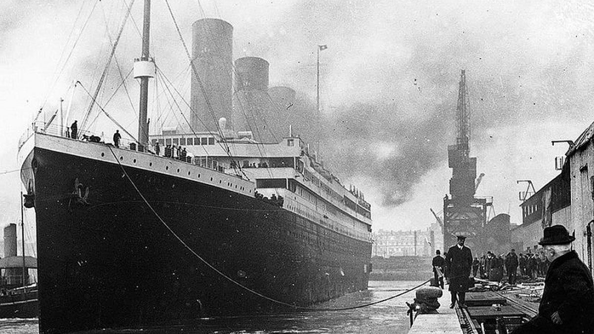 El Titanic, el transatlántico que se hundió en 1912 al chocar con un iceberg en su viaje inaugural (Foto: Archivo)