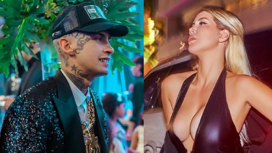 L-Gante a los gritos e insultos en el edificio de Wanda Nara