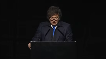 Javier Milei habló en un evento evangélico en Chaco: La justicia social es un pecado capital