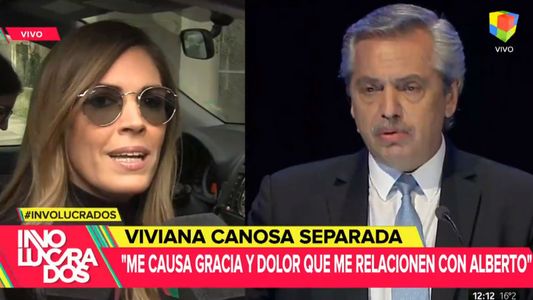 Viviana Canosa sobre los rumores que la vincularon a Alberto Fernández: Me causó mucha gracia y a la vez mucho dolor