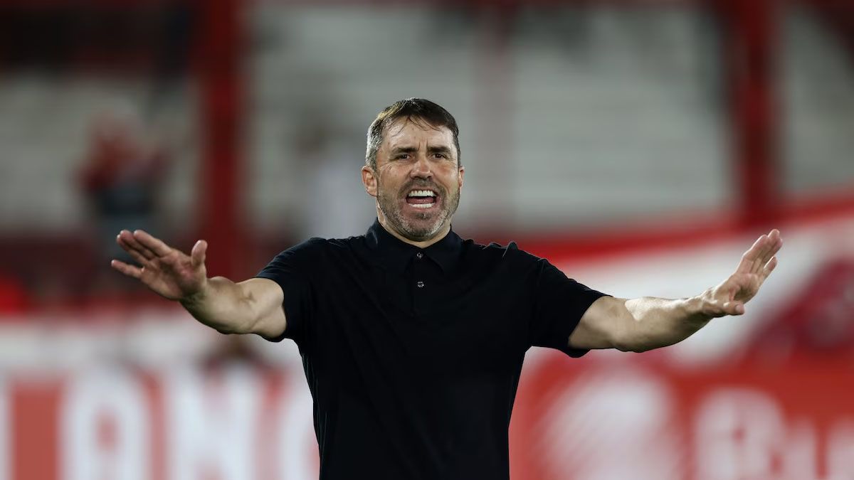 La fuerte frase de Coudet tras su primer triunfo con River: La semana fue...