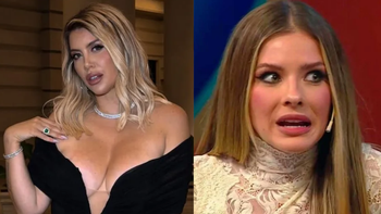 Las fotos del increíble viaje de Wanda Nara con un palito para La China Suárez