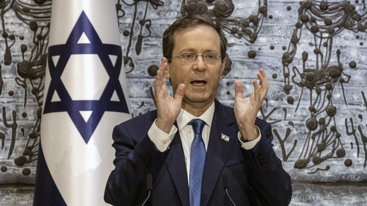 Isaac Herzog, el presidente de Israel, muy duro con la actriz Angelina Jolie por sus cr&iacute;ticas a los ataques de Israel sobre Gaza (Foto: gentileza NBC News).