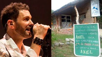 Axel tocará ad honorem en un pequeño bar cordobés para evitar que cierre sus puertas