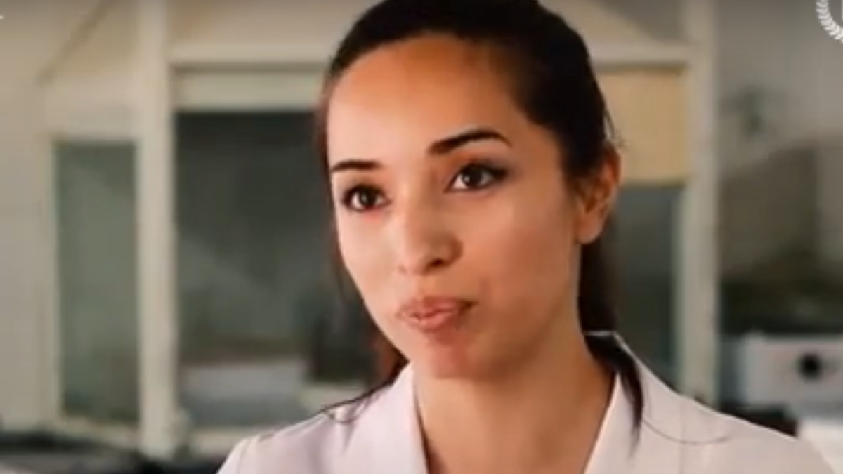 Gisela Gómez - Docente cordobesa. (Foto capturada Youtube)