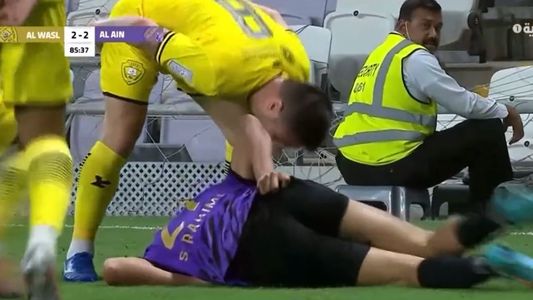 La jugada más anti fair play del año ocurrió en Emiratos Árabes