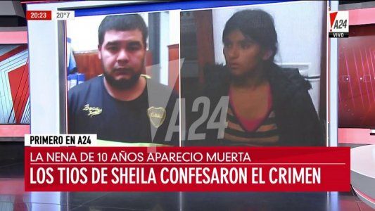 Encontraron el cuerpo de Sheila en una bolsa: los tíos confesaron el crimen