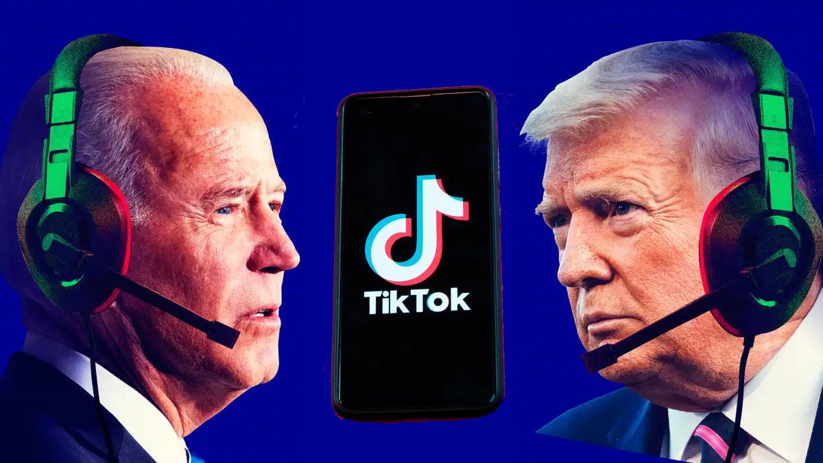 Tanto Donald Trump como Joe Biden tienen una mirada similar sobre el riesgo potencial de TikTok (Foto: A24.com)