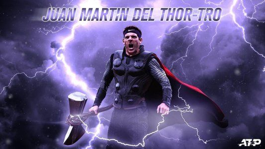Avengers End Game: la ATP eligió a Del Potro como el superhéroe más importante del tenis
