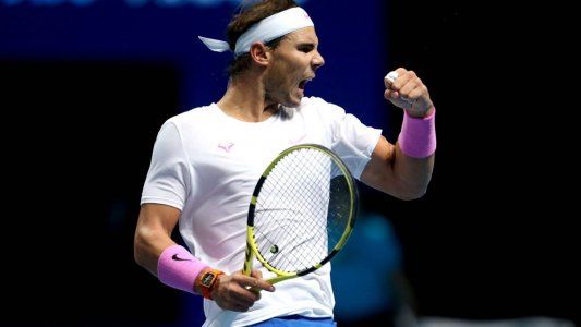 Masters de Londres: Nadal remontó un 1-5 en el tercer set y le ganó un partido increíble a Medvedev