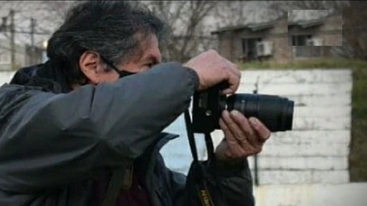Ricardo López era director de prensa del club Argentino de Merlo (Foto: captura de TV).