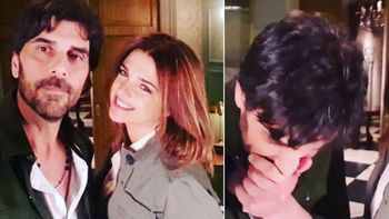 Desopilante video de Araceli González y Juan Darthés