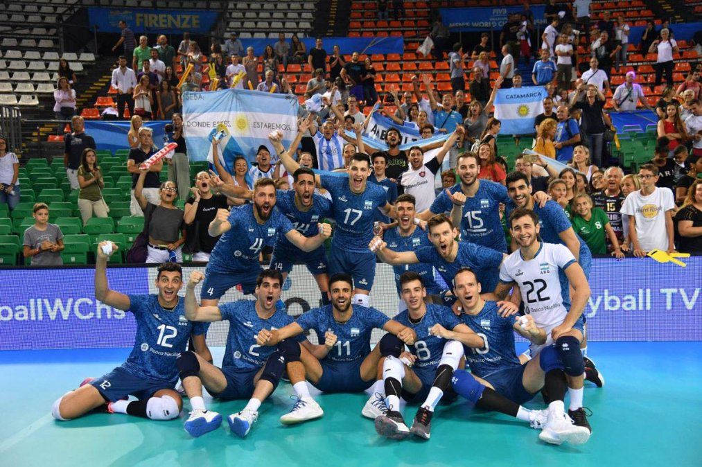Mundial de voleibol: batacazo argentino ante el campeón del mundo en la segunda fase