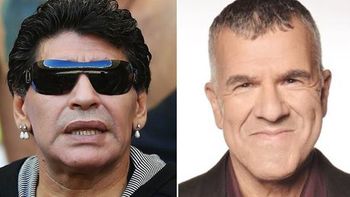 Maradona trató a Dady Brieva de mentiroso y tiracables