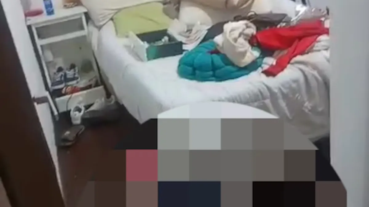 La escena del crimen.&nbsp;