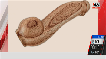 ¿Cuál es la curiosa licitación de compra del Gobierno? 10 mil penes de madera. (Captura de Tv) ¿Cuál es la curiosa licitación de compra del Gobierno? 10 mil penes de madera. (Captura de Tv)