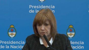 Amenaza en la Rosada: Bullrich dijo que los mecanismos de seguridad funcionaron bien y que el arma no tenía balas