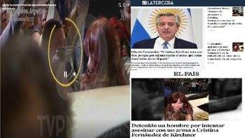 El atentado a Cristina Kirchner domina las portadas de los principales diarios del mundo