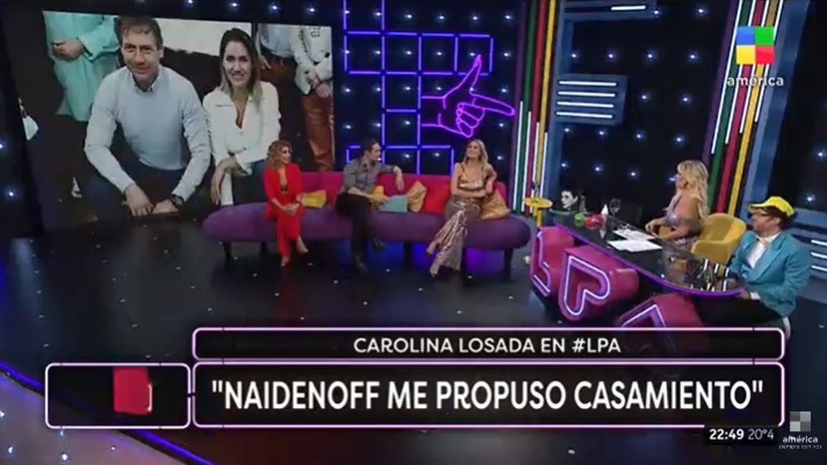 La actual senadora Carolina Losada cont&oacute; en LPA c&oacute;mo fue la propuesta de casamiento de su flamante novio, el tambi&eacute;n senador Lus Naidenoff.&nbsp;